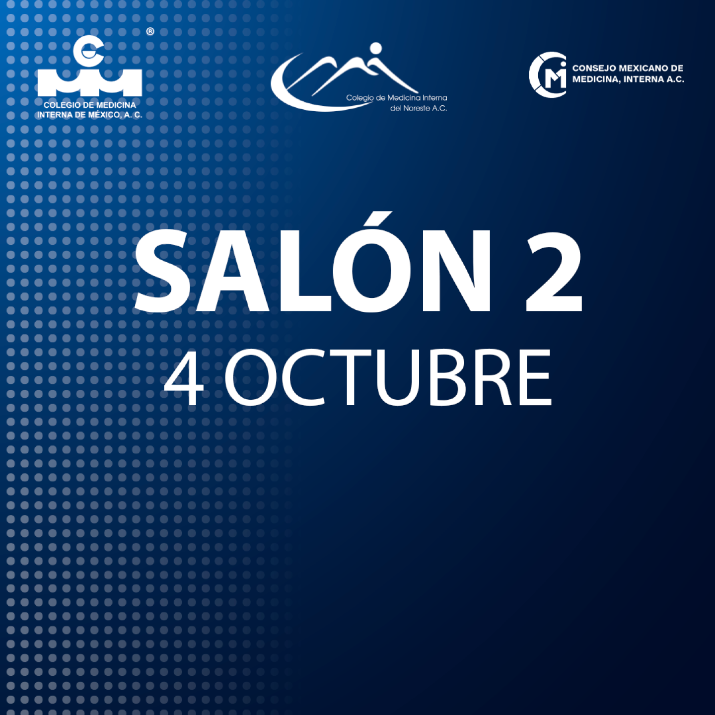 Salón 2 - 4 Oct
